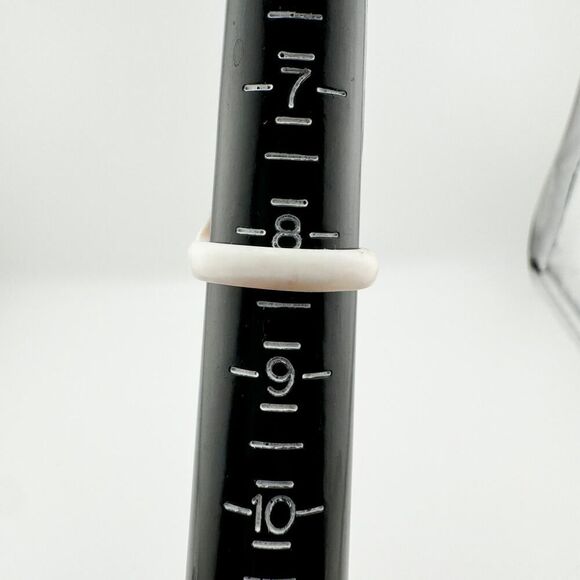 Vintage Heart Shell Ring Beachy Chic Retro Glam Vacation Unique Gift Ocean - Picture 11 of 11